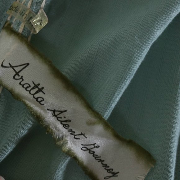 Aratta Silent Journey Mint Buttoned Tunic Top - Picture 9 of 13